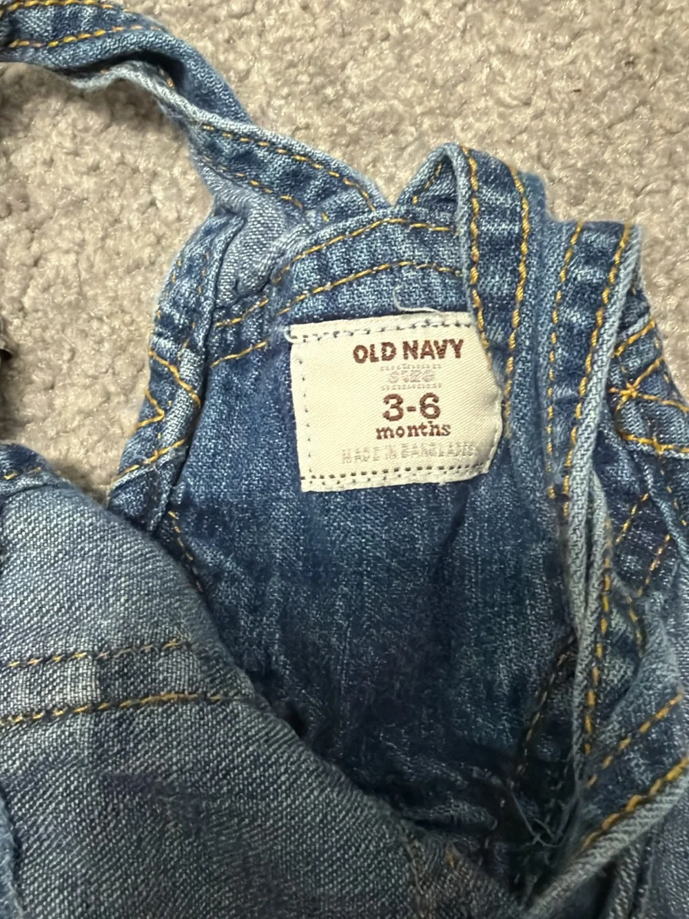 Old Navy Denim Overalls in Blue